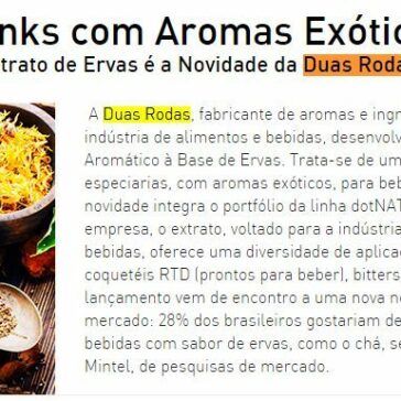 Drinks com Aromas Exóticos – Giro News