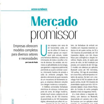 Mercado promissor- Security Brasil