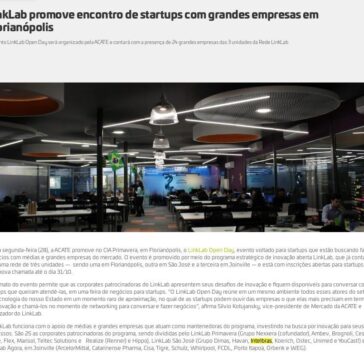 LinkLab promove encontro de startups com grandes empresas em Florianópolis – Acate