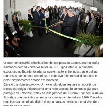 Como o setor de defesa impulsiona a inovação- Central de Notícias