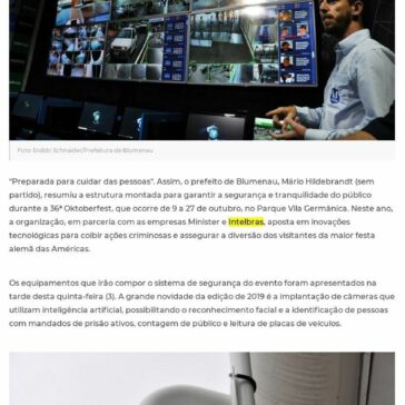 36ª Oktoberfest Blumenau investe na tecnologia para garantir segurança do público- O Correio do Povo