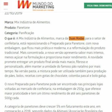 Mix apresenta novo Preparado para Panetone – Mundo do Marketing