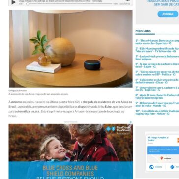 Amazon Alexa chega ao Brasil junto com dispositivos Echo; confira os preços- IG
