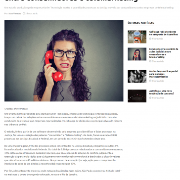 Kurier apresenta nova funcionalidade do Kurier Analytics 3.0 na Fenalaw- Consumidor Moderno