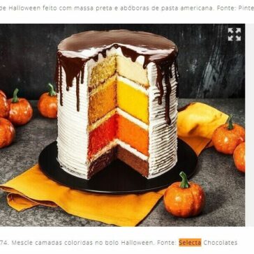 Bolo de Halloween: +92 Modelos Assombrosos Para Se Inspirar – Viva Decora