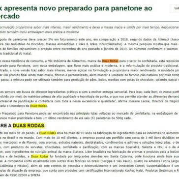 Mix apresenta novo preparado para panetone ao mercado – Aditivos & Ingredientes
