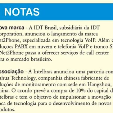 Notas /Associação- RTI