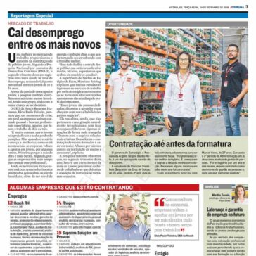 Mais de 100 empresas têm vagas para jovens no Estado – A Tribuna