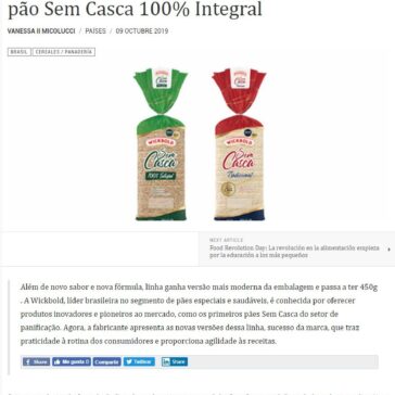 Inédito no mercado: Wickbold apresenta pão Sem Casca 100% Integral- Food News Latam