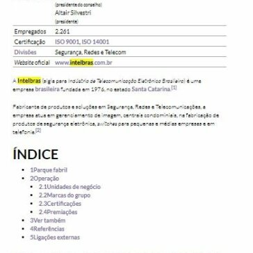 Intelbras- Acordo Coletivo