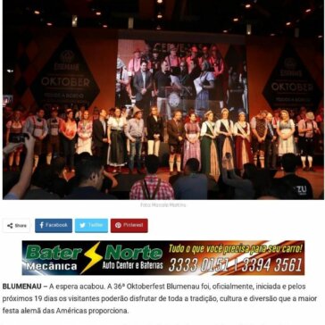 A festa tipicamente alemã com a diversão tipicamente brasileira iniciou- Vale do Itajaí Notícias