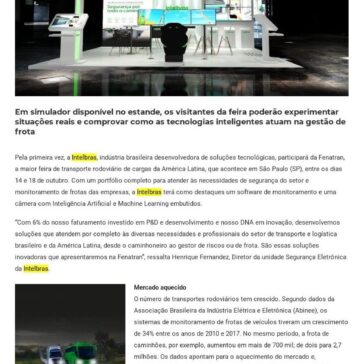 Intelbras apresenta soluções com Inteligência Artificial e Machine Learning na Fenatran- Digital Security