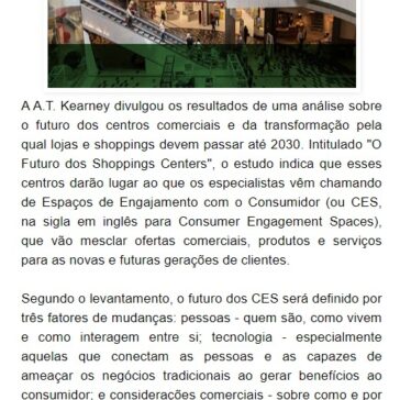 O futuro do shopping center – Mall no Divã