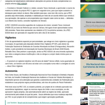 Previdência: debatedores pedem que PEC Paralela amenize reforma – O Documento