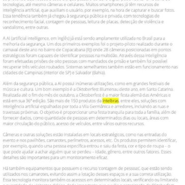 A utilização da inteligência artificial em grandes festivais no Brasil – Revista Segurança Eletrônica