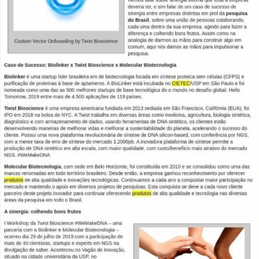 Sinergia: colhendo bons frutos para a pesquisa no Brasil – Lab Network