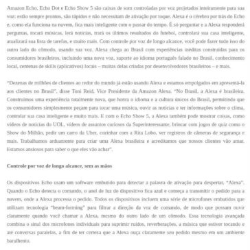 Alexa agora fala português: Amazon lança Alexa e Amazon Echo no Brasil – Herdeiro Nerd