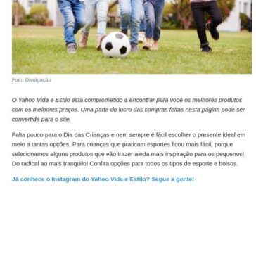 9 presentes para agradar a criança esportista na sua vida- Yahoo! Vida e Estilo