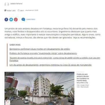 Trincas e janelas emperradas podem indicar problema em prédios; saiba quais são os sinais – Terra