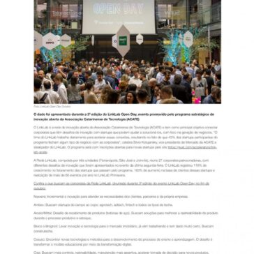 Startups conectadas ao LinkLab crescem 118% em faturamento, programa está com inscrições abertas – De Olho na Ilha