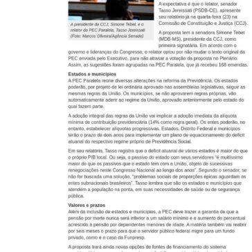 PEC Paralela deve ampliar alcance da reforma da Previdência – Diário dos Campos