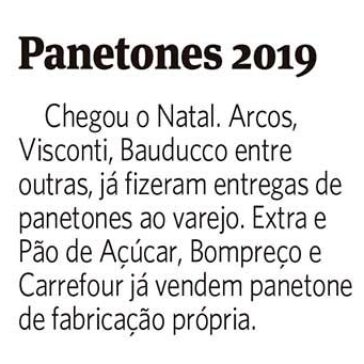 Panetones 2019 – Jornal do Commércio