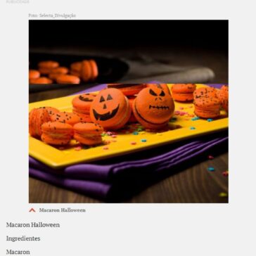 Receitas deliciosas para celebrar o Halloween – O Liberal