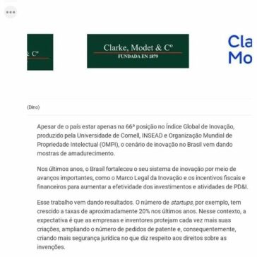 Empresa global aposta em reposicionamento de marca para crescer no mercado brasileiro de propriedade intelectual – Exame.com