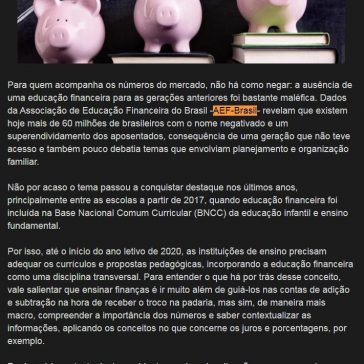 A importância da educação financeira na infância – Revista Ecotour News