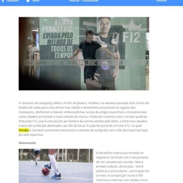 Arena do Esporte: Penalty traz vitrine viva com Falcão –  Propmark