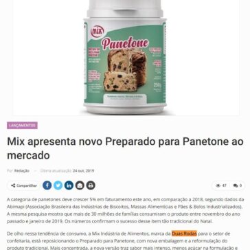 Mix apresenta novo Preparado para Panetone ao mercado – Newtrade