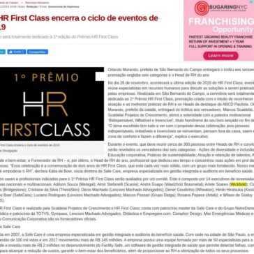 8° HR First Class encerra o ciclo de eventos de 2019 – ABC do ABC