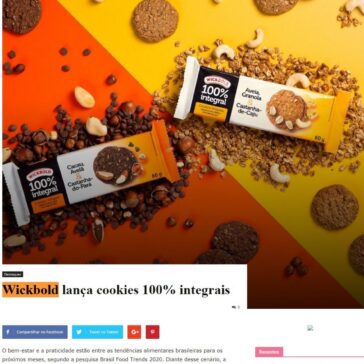 Wickbold lança cookies 100% integrais – VIA LUXO