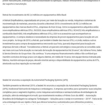 O que aconteceu na Movimat e na Fenatran: os lançamentos, as negociações, o que foi mostrado – Log Web