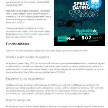 Participe da Rodada de Negócios de Drones e Geolocalização – Droneshow