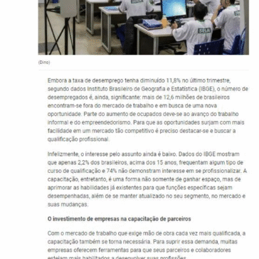 A importância da capacitação profissional em tempos de crise econômica – Exame (Mobile)