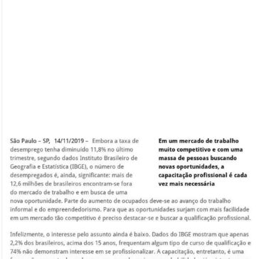 A importância da capacitação profissional em tempos de crise econômica – Direito & Negócios