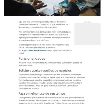 Participe da Rodada de Negócios de Geolocalização e Drones – MundoGeo