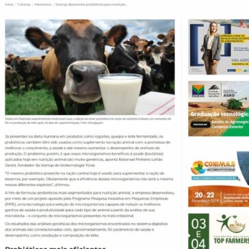 Startup desenvolve probióticos para nutrição de gado leiteiro – A Lavoura