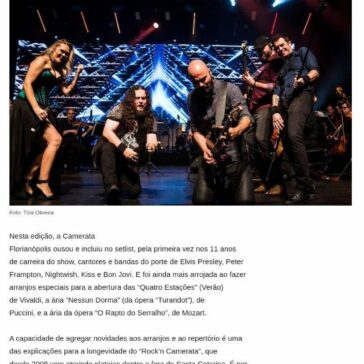 A última chance do ano para ver o “Rock?n Camerata” em Florianópolis – Informe Online/SC