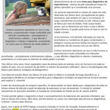 Startup cria teste para diagnóstico de doença que afeta gatos e humanos – Lab Network