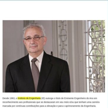 Instituto de Engenharia premia Almirante fundador da Amazul – Poder Naval