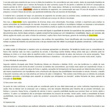 Selecta aprofunda 6 tendências de consumo para o futuro do setor de sorvetes – Aditivos & Ingredientes