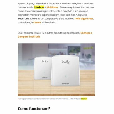 Roteador Mesh Intelbras ou Multilaser? Saiba qual vale mais a pena – Tech tudo