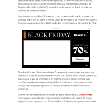 Empresa global aposta em reposicionamento de marca para crescer no mercado brasileiro de propriedade intelectual – Exame