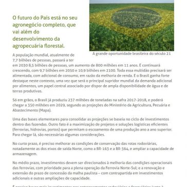 A grande oportunidade brasileira do século 21 – Brasil Agro