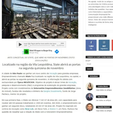 São Paulo ganha novo centro de inovação para grandes empresas – Na Cuia da Cris