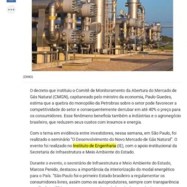 Redução no preço do Gás Natural favorece agronegócio, indústria e consumidores – Veja.com