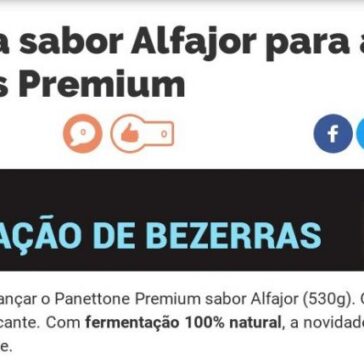 Arcor lança sabor Alfajor para a linha de Panettones Premium – MilkPoint
