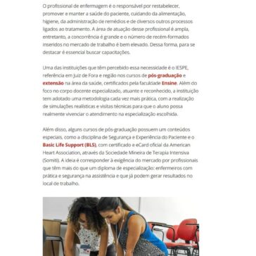 Cursos de pós-graduação oferecem novas possibilidades aos enfermeiros – G1 Brasil